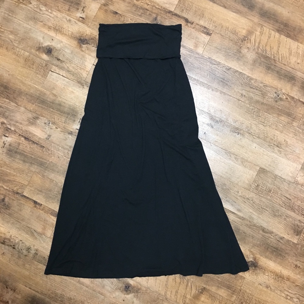 Women’s fold over maxi skirt